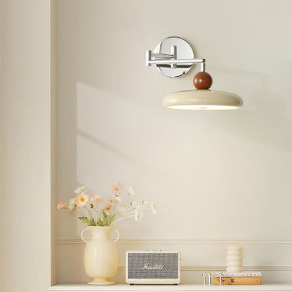 Plug-In Wall Lamp with Adjustable Brightness