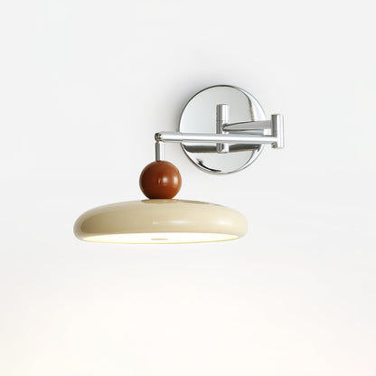 Plug-In Wall Lamp with Adjustable Brightness