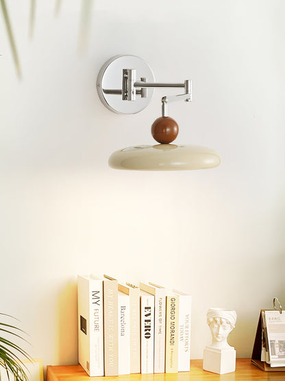 Plug-In Wall Lamp with Adjustable Brightness
