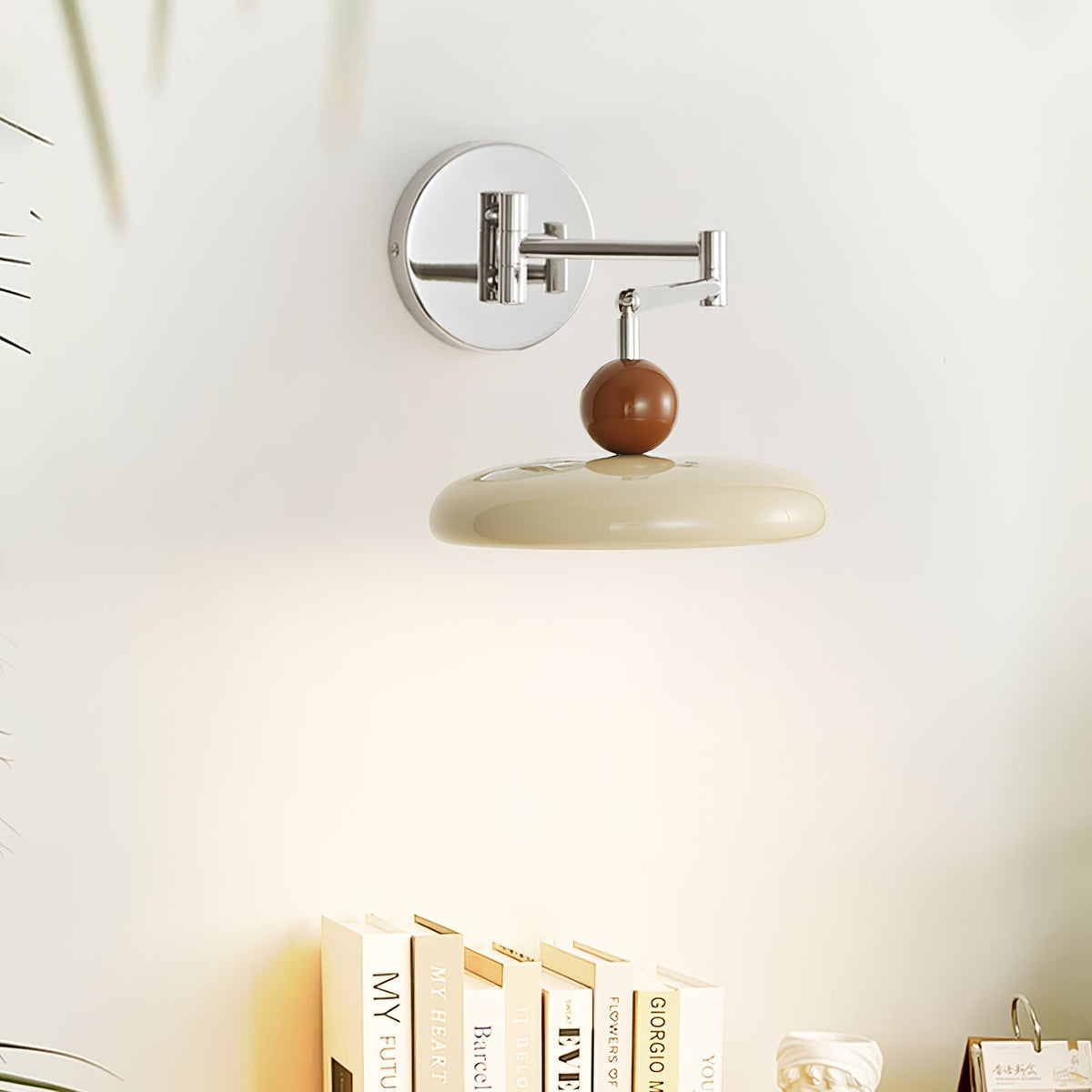 Plug-In Wall Lamp with Adjustable Brightness