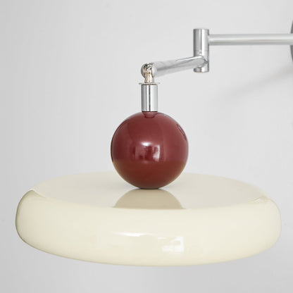 Plug-In Wall Lamp with Adjustable Brightness