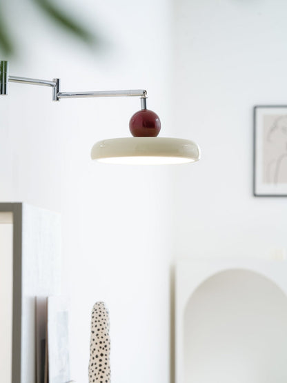 Plug-In Wall Lamp with Adjustable Brightness