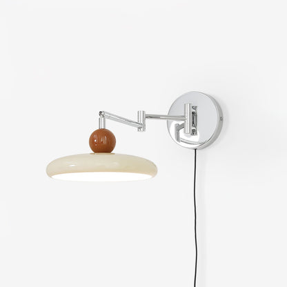 Plug-In Wall Lamp with Adjustable Brightness — detail view