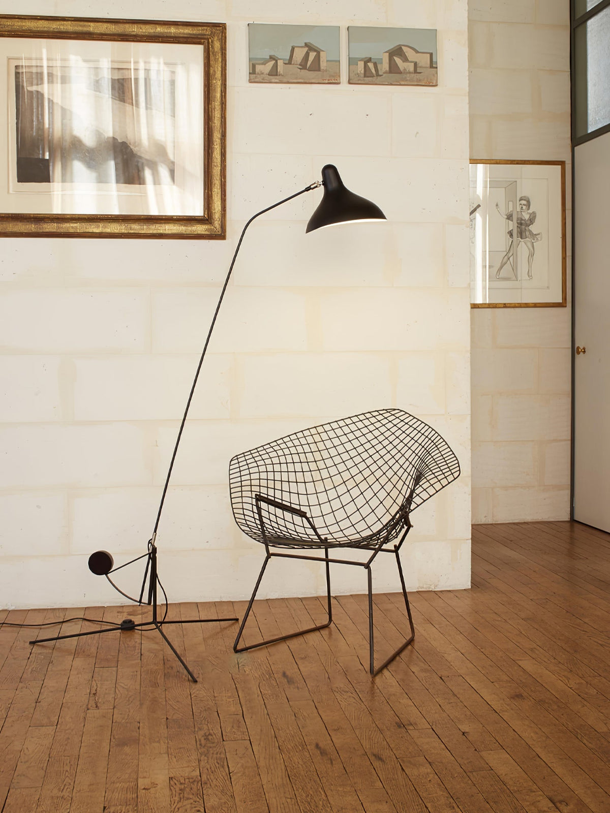 Mantis Arm Floor Lamp Position 9