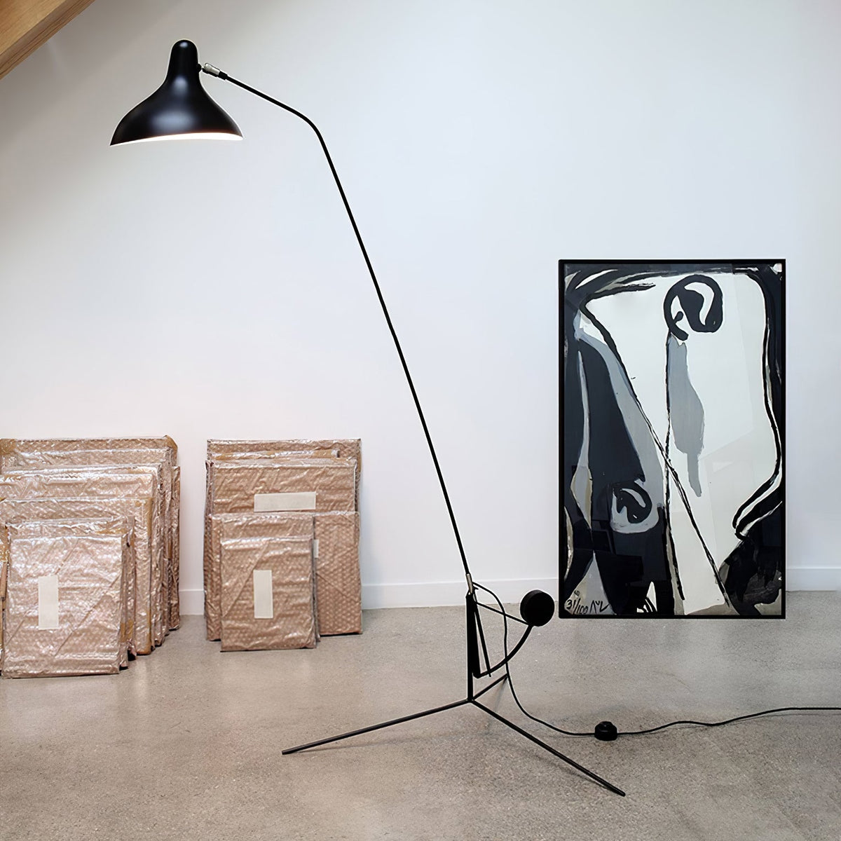 Mantis Arm Floor Lamp Position 16