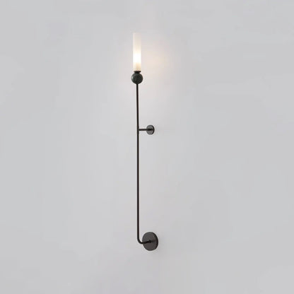 Marble Vertical Wall Lamp with Adjustable Brightness