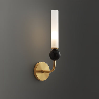 Marble Vertical Wall Lamp with Adjustable Brightness