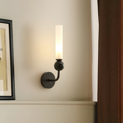 Marble Vertical Wall Lamp with Adjustable Brightness