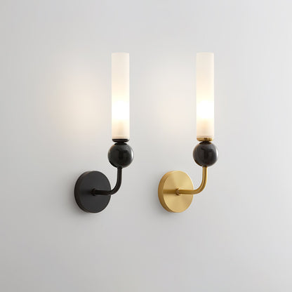 Marble Vertical Wall Lamp with Adjustable Brightness