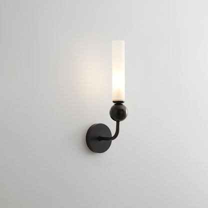 Marble Vertical Wall Lamp with Adjustable Brightness