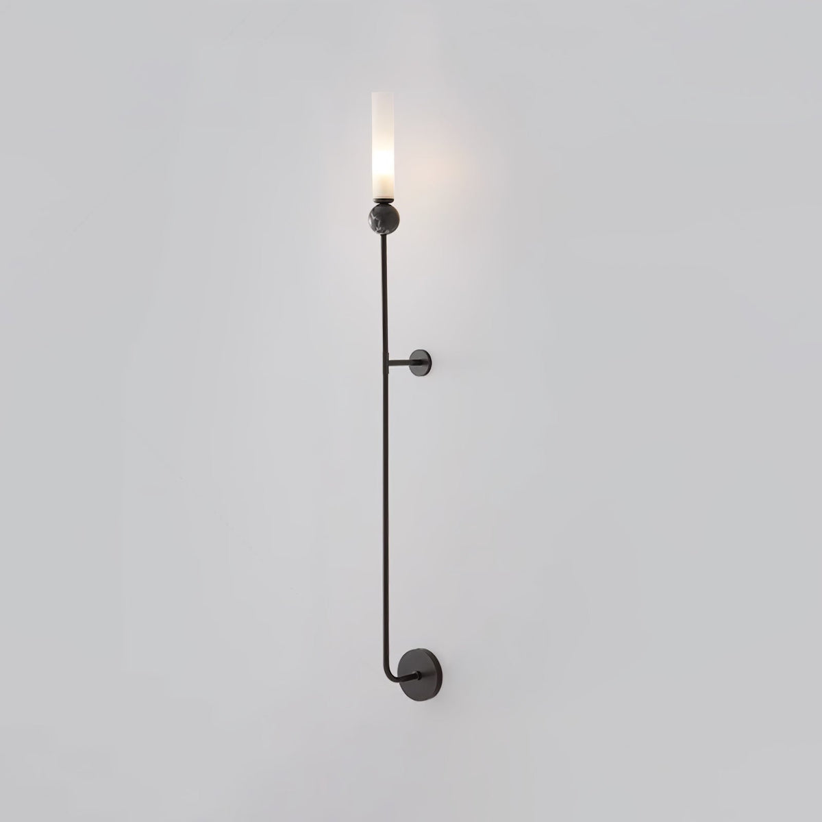 Marble Vertical Wall Lamp with Adjustable Brightness