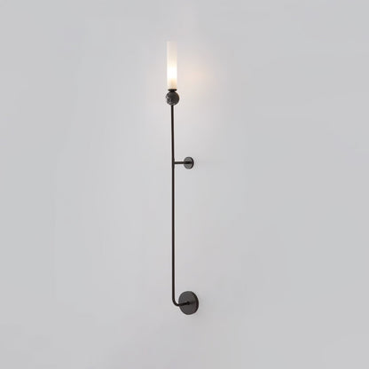 Marble Vertical Wall Lamp with Adjustable Brightness