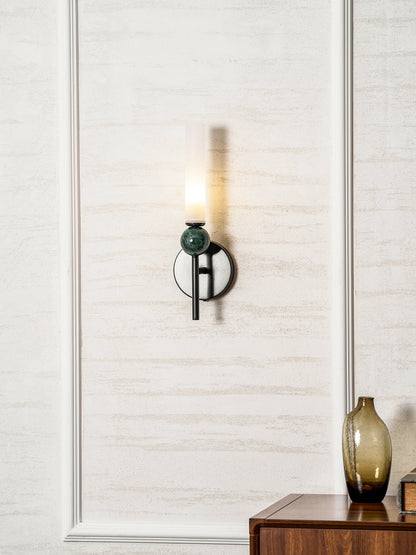 Marble Vertical Wall Lamp with Adjustable Brightness