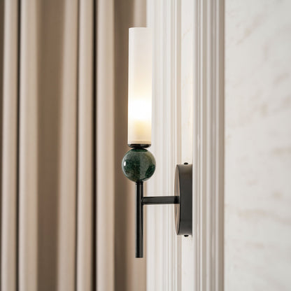 Marble Vertical Wall Lamp with Adjustable Brightness