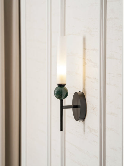 Marble Vertical Wall Lamp with Adjustable Brightness