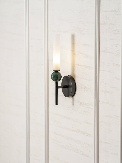 Marble Vertical Wall Lamp with Adjustable Brightness