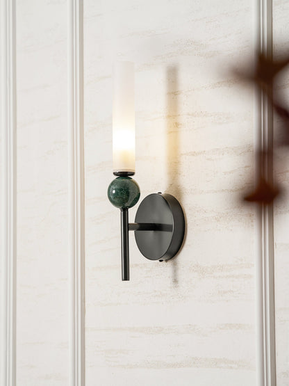 Marble Vertical Wall Lamp with Adjustable Brightness