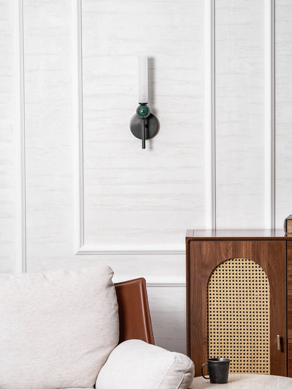 Marble Vertical Wall Lamp with Adjustable Brightness