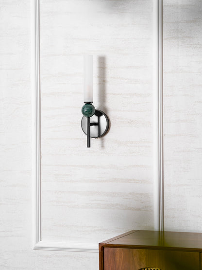 Marble Vertical Wall Lamp with Adjustable Brightness