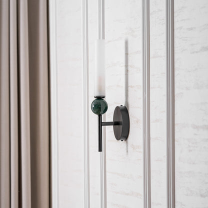 Marble Vertical Wall Lamp with Adjustable Brightness