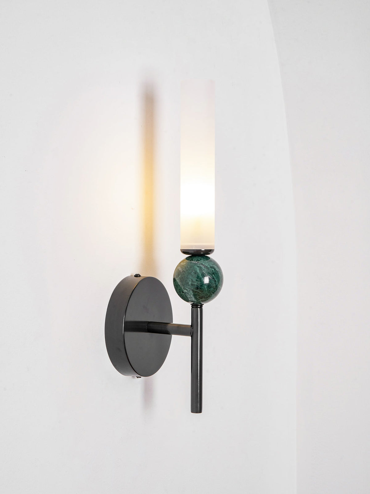 Marble Vertical Wall Lamp with Adjustable Brightness