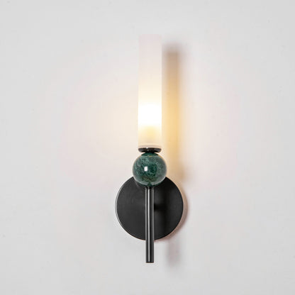 Marble Vertical Wall Lamp with Adjustable Brightness