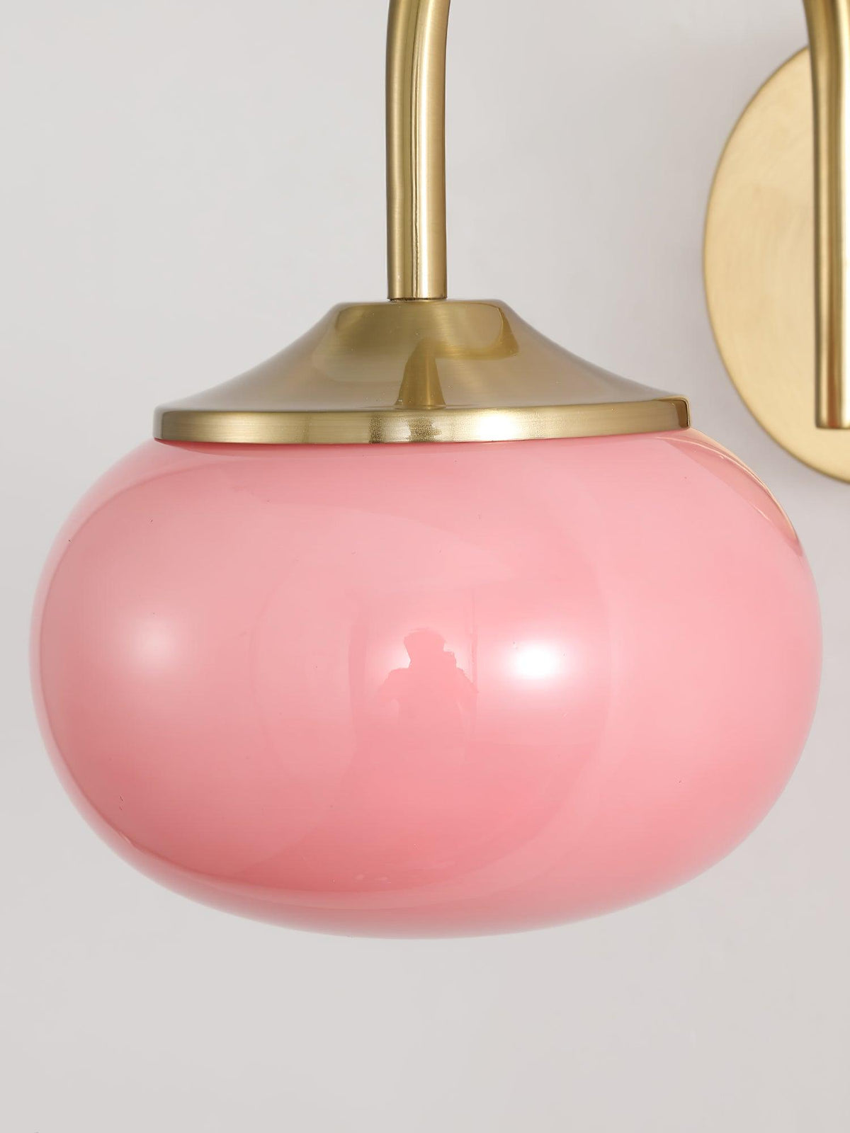 Marshmallow-Shaped Plug-In Wall Sconce, Soft Warm Light