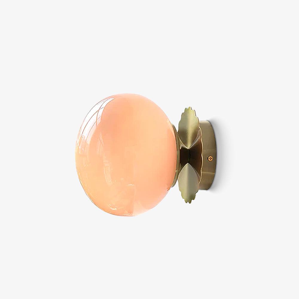 Marshmallow-Shaped Wall Sconce, Adjustable Brightness