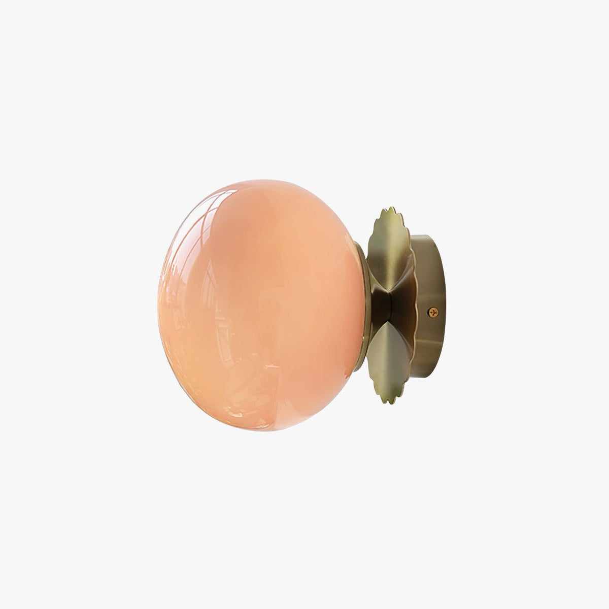 Marshmallow-Shaped Wall Sconce, Adjustable Brightness