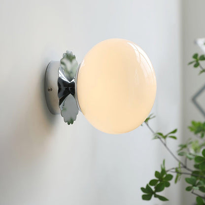Marshmallow-Shaped Wall Sconce, Adjustable Brightness