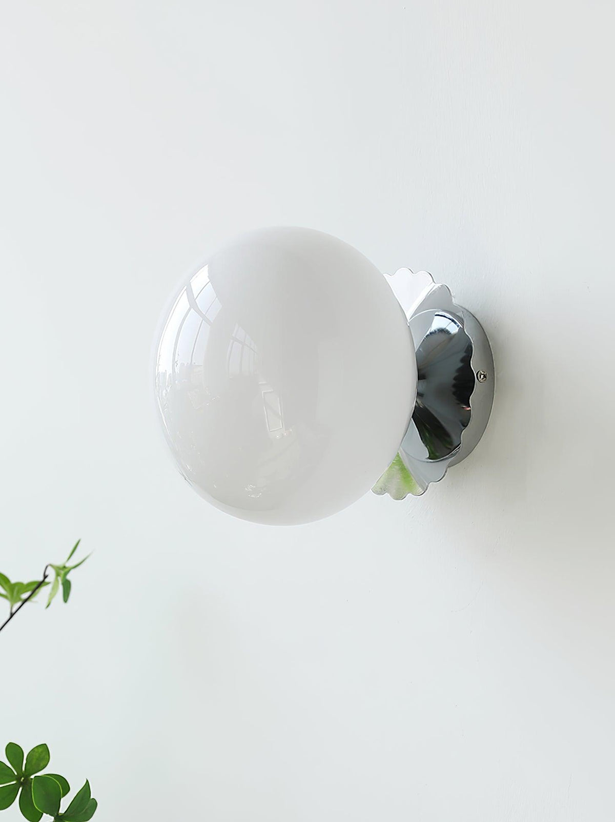 Marshmallow-Shaped Wall Sconce, Adjustable Brightness