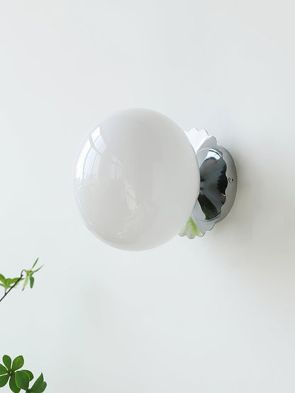 Marshmallow-Shaped Wall Sconce, Adjustable Brightness