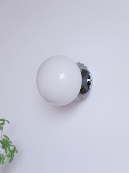 Marshmallow-Shaped Wall Sconce, Adjustable Brightness