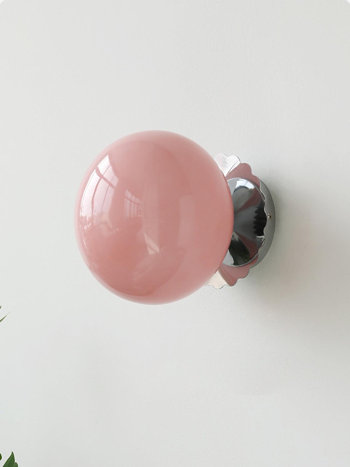 Marshmallow-Shaped Wall Sconce, Adjustable Brightness