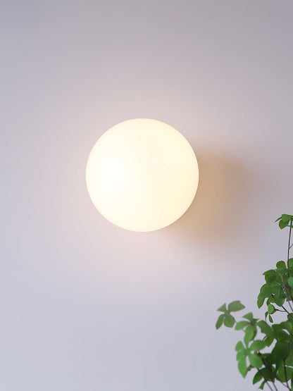Marshmallow-Shaped Wall Sconce, Adjustable Brightness
