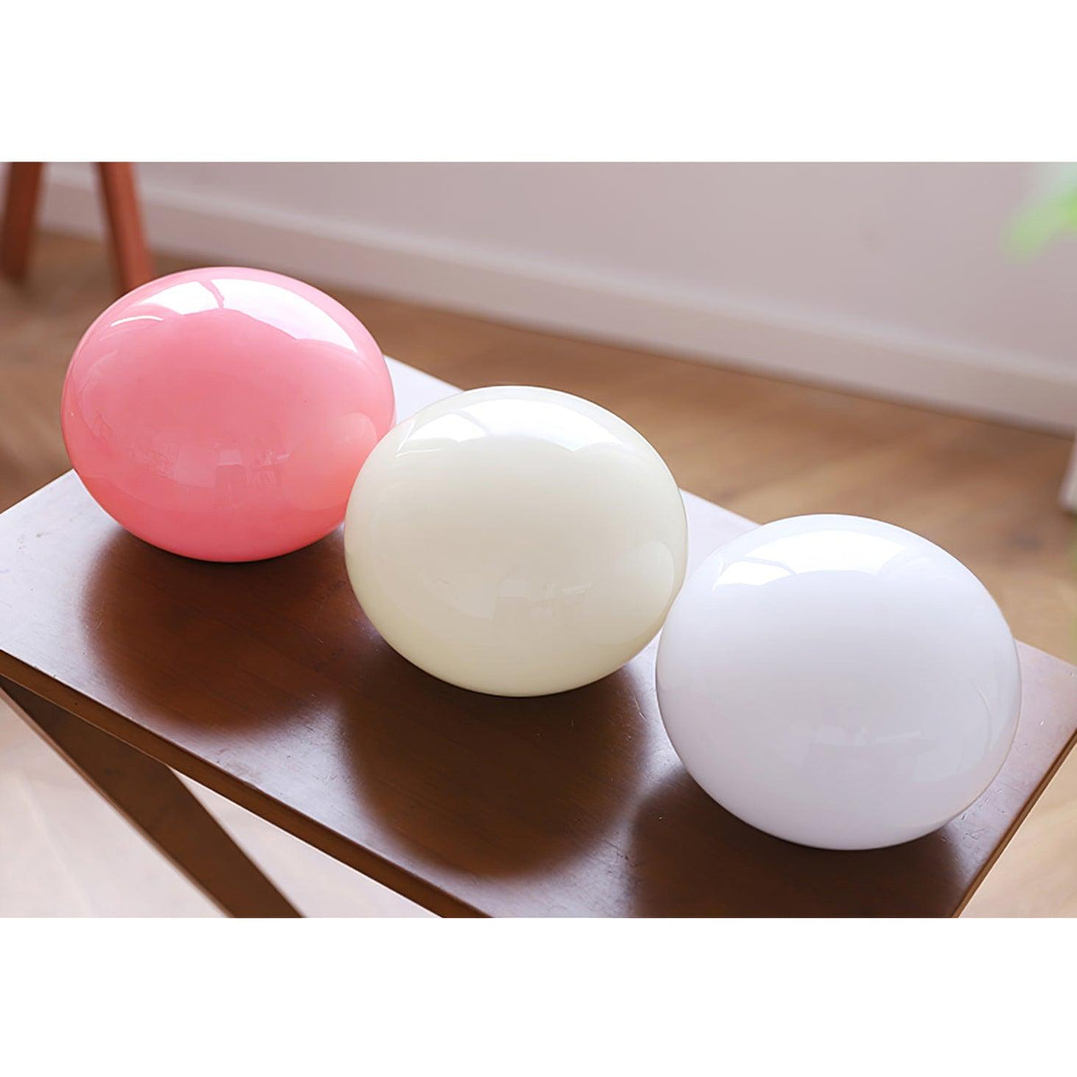 Marshmallow-Shaped Wall Sconce, Adjustable Brightness