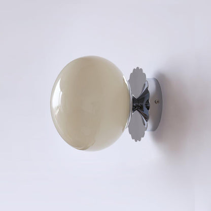 Marshmallow-Shaped Wall Sconce, Adjustable Brightness — lifestyle view