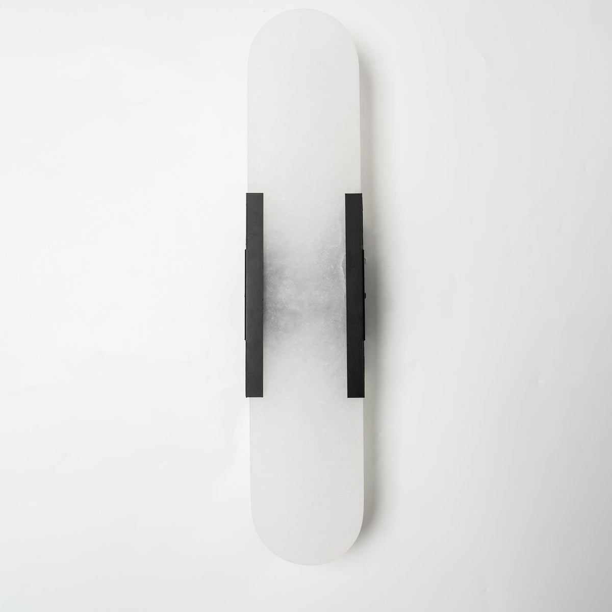 Oblong Alabaster Wall Sconce, Soft Ambient Light