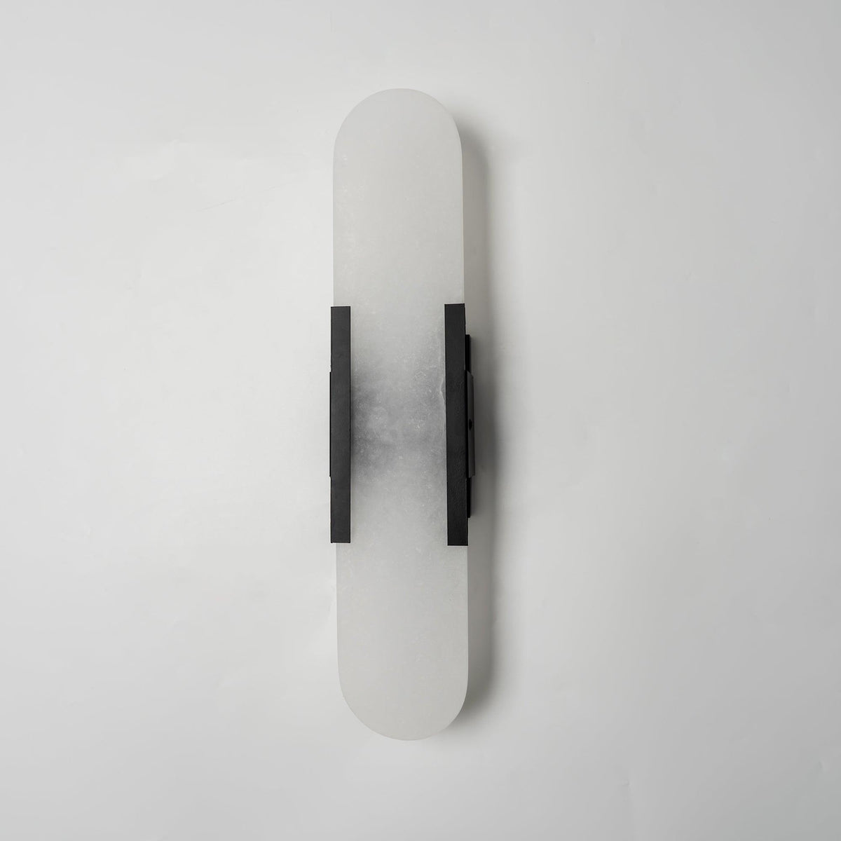Oblong Alabaster Wall Sconce, Soft Ambient Light