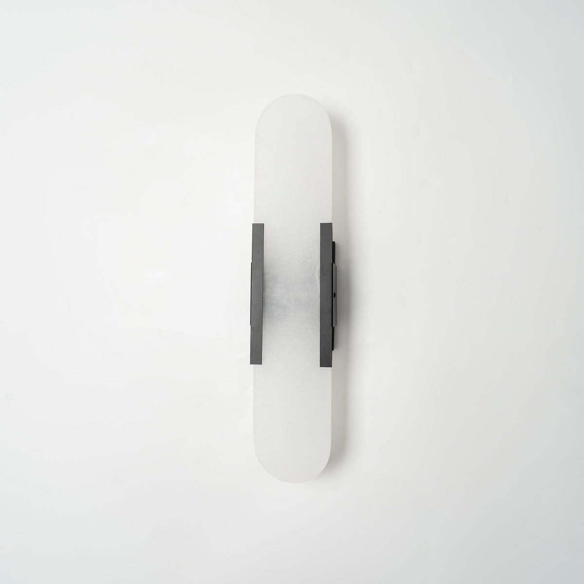 Oblong Alabaster Wall Sconce, Soft Ambient Light