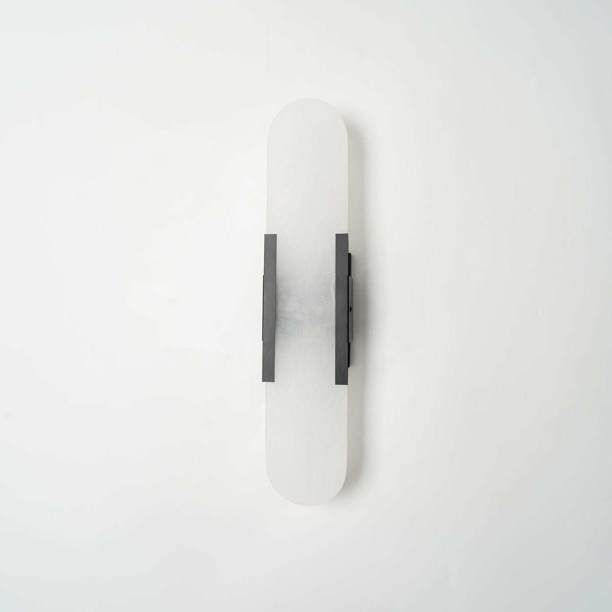 Oblong Alabaster Wall Sconce, Soft Ambient Light