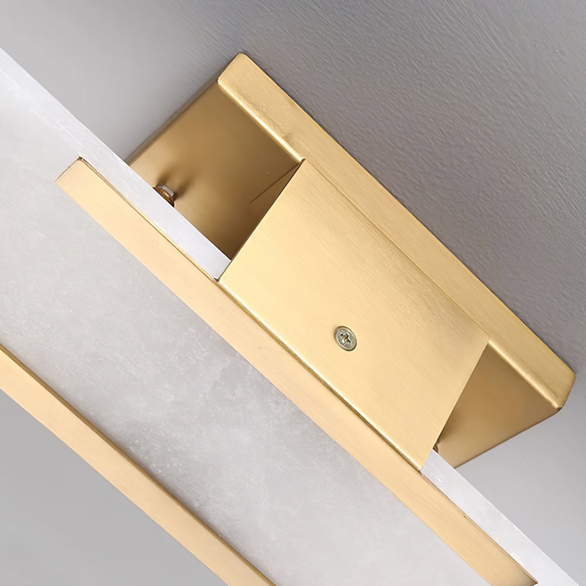 Oblong Alabaster Wall Sconce, Soft Ambient Light