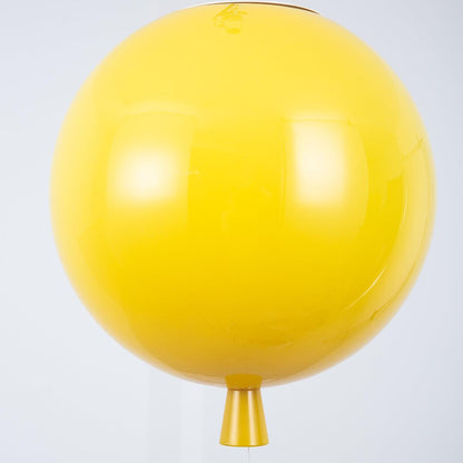 Balloon-Shaped Wall Sconce, Soft Ambient Light