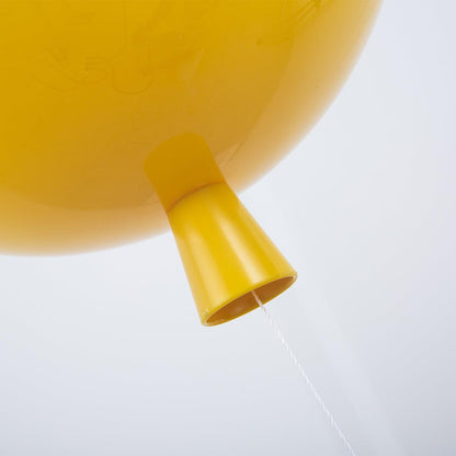 Balloon-Shaped Wall Sconce, Soft Ambient Light