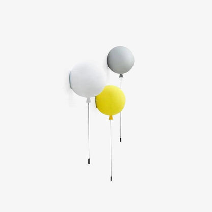 Balloon-Shaped Wall Sconce, Soft Ambient Light