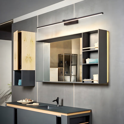 Metal Linear Mirror Wall Light, Dimmable LED