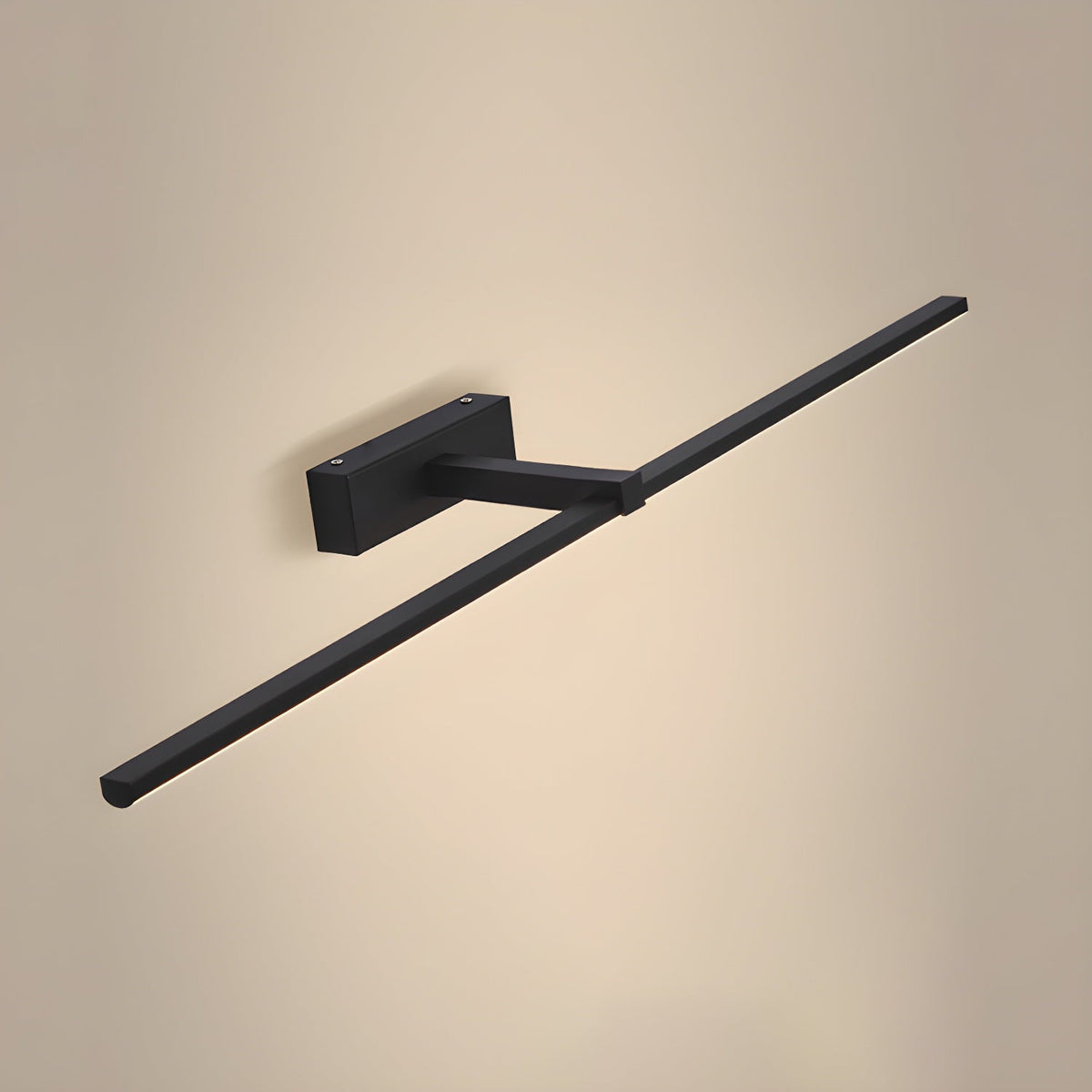 Metal Linear Mirror Wall Light, Dimmable LED