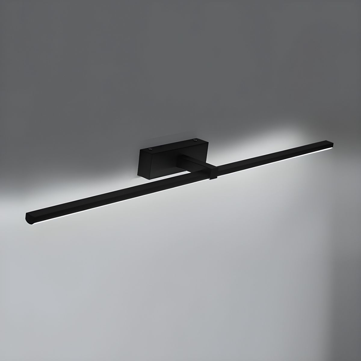 Metal Linear Mirror Wall Light, Dimmable LED