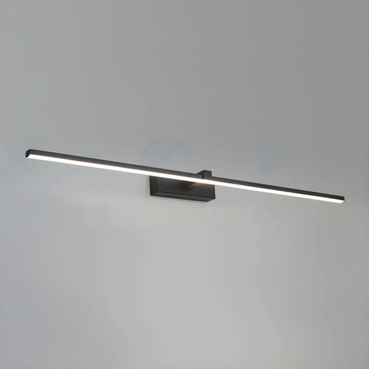Metal Linear Mirror Wall Light, Dimmable LED