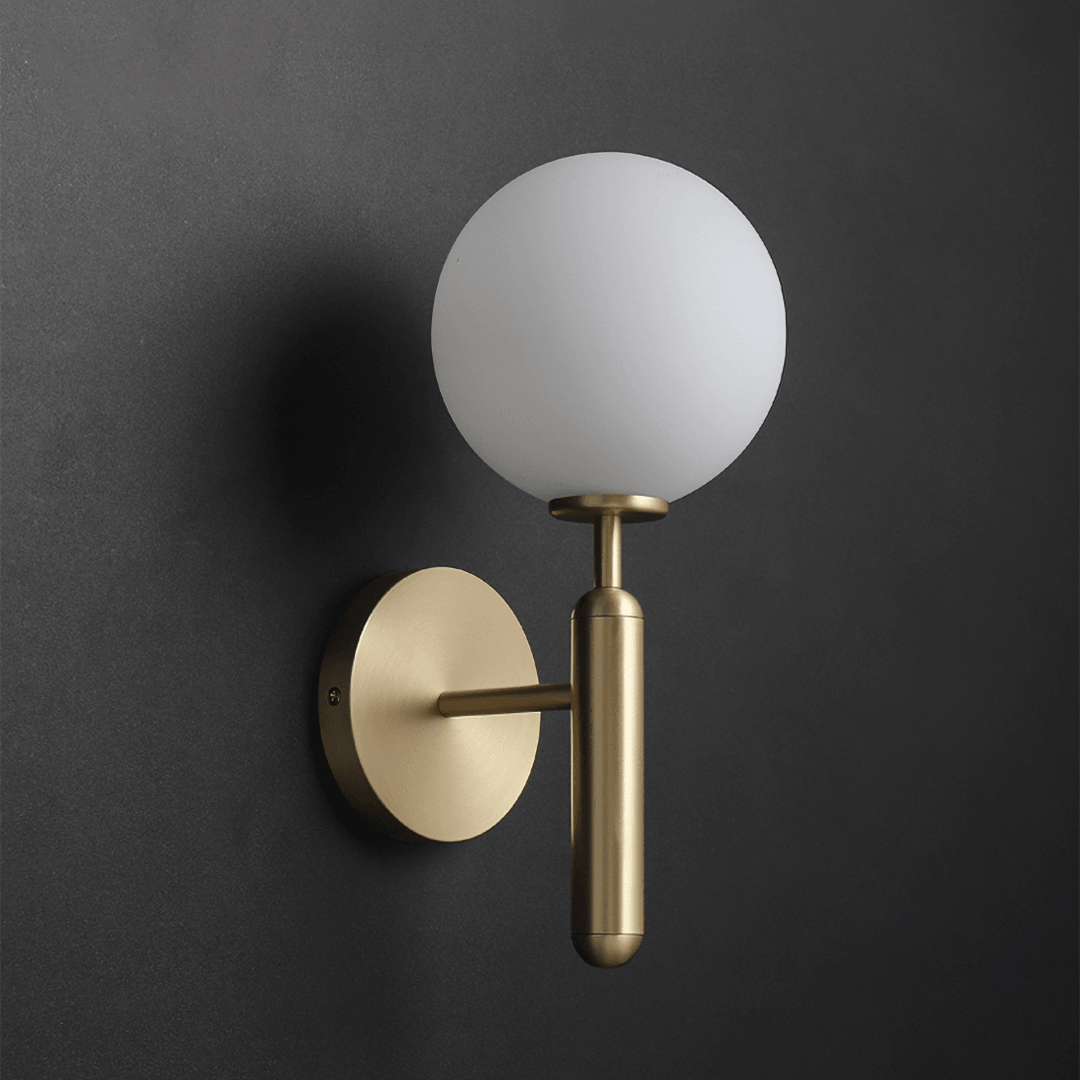 Nordic-Style Wall Light with Adjustable Brightness — front view